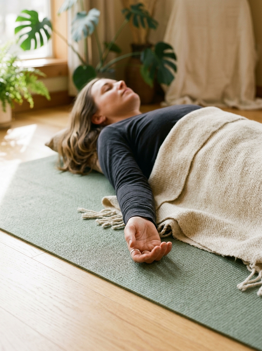 Facilitator guiding a breathwork session showing how experiential therapy works